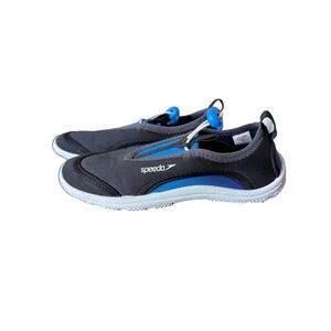 Speedo Water Shoes - Youth, Black and Blue, Fits size 13 - 1